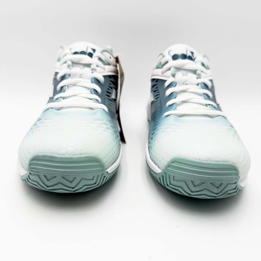 Diadora Womens Speed Competition 7+ AG Tennis Shoes Size 10 EU 41 Blue White NWT - Picture 7 of 14